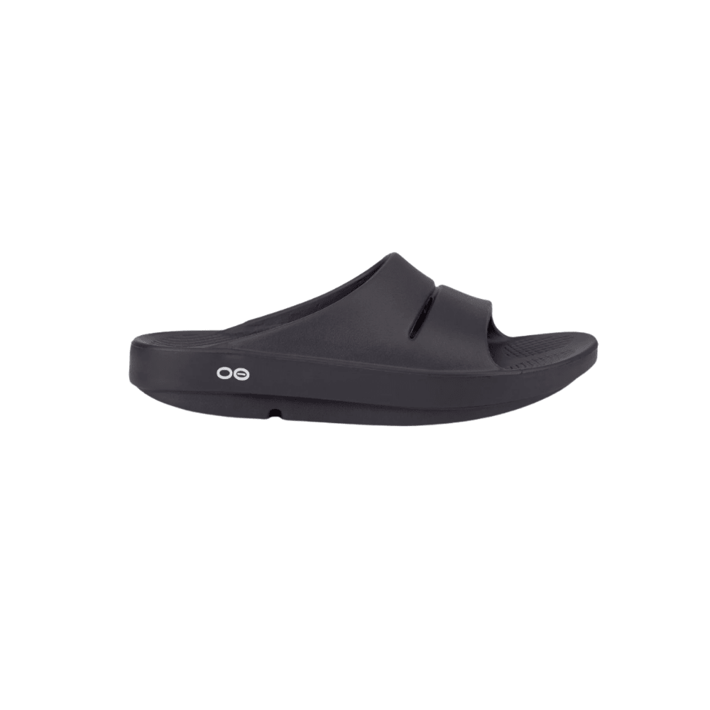 OOFOS OOahh Slide - Unisex - Black 1