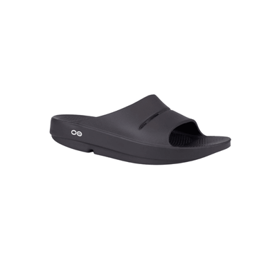 OOFOS OOahh Slide - Unisex - Black 6