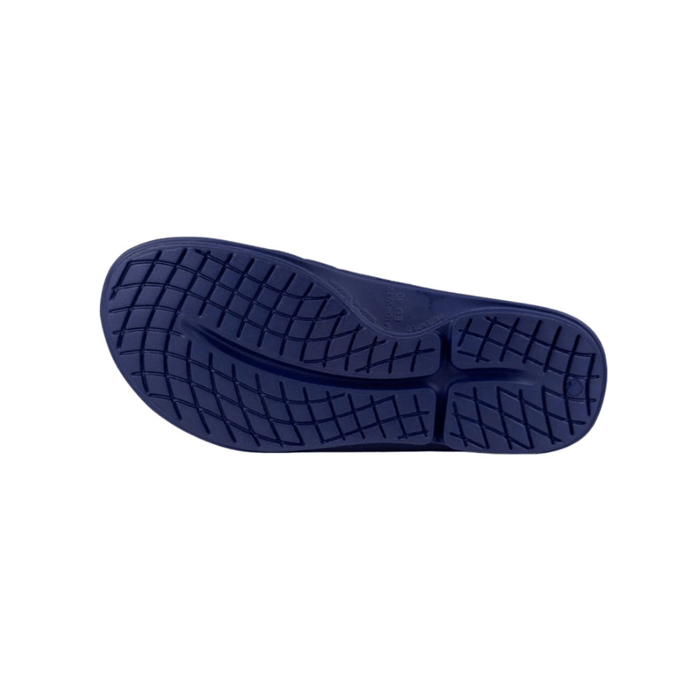 OOFOS OOahh Sport Flex Slide - Unisex - Navy 5