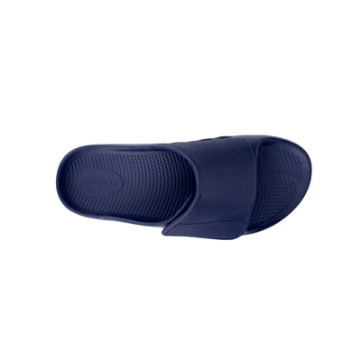 OOFOS OOahh Sport Flex Slide - Unisex - Navy 2
