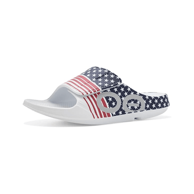 OOFOS Unisex Sport Flex Slide Recovery Sandals Limited Edition USA 26 3