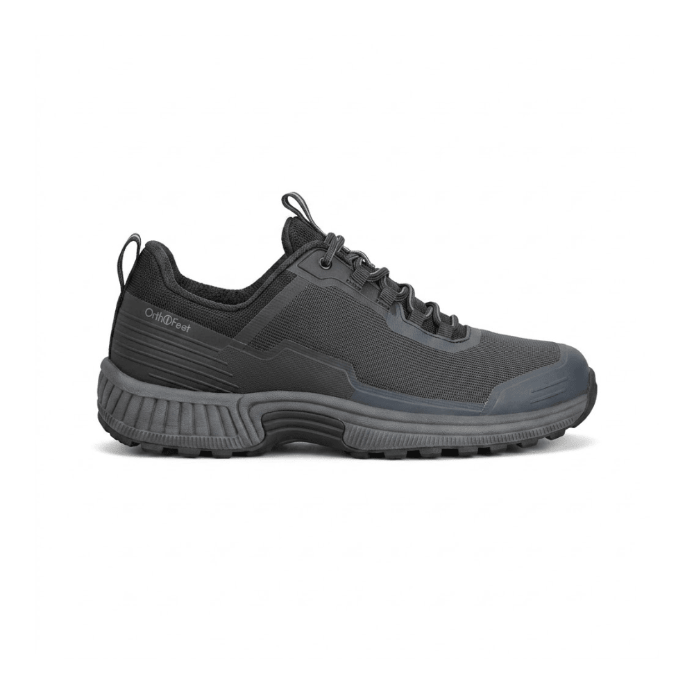 Orthofeet Bristol Women's Orthopedic Hiking Shoes Black Wide Toe Box 1
