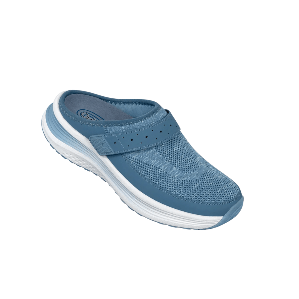 Orthofeet Iris Women’s Orthopedic Clog - Blue 4