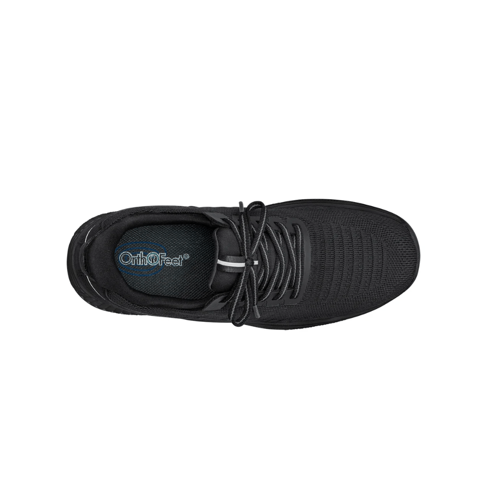 Orthofeet Kita Hand's Free Arch Support Sneaker - Black 4