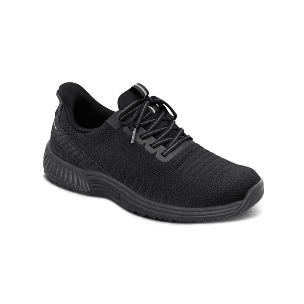 Orthofeet Kita Hand's Free Arch Support Women's Sneaker - Black 1