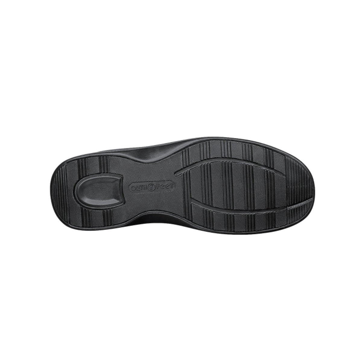 Orthofeet Men’s Asheville Custom Orthotic Compatible Slippers – Black 4