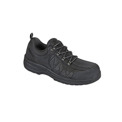 Orthofeet Men’s Basalt Waterproof Composite Toe Work Shoes – Black 4