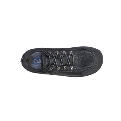Orthofeet Men’s Basalt Waterproof Composite Toe Work Shoes – Black 2