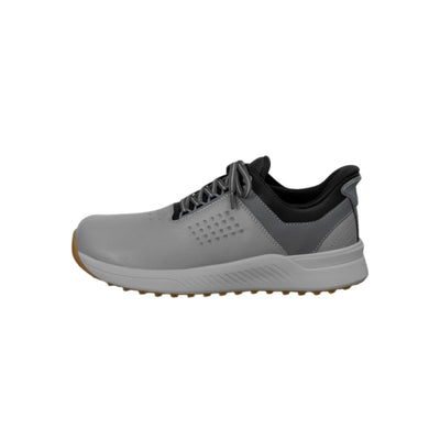 Orthofeet Men's Birdie Hands-Free Water-Repellent Golf Shoes – Gray 4