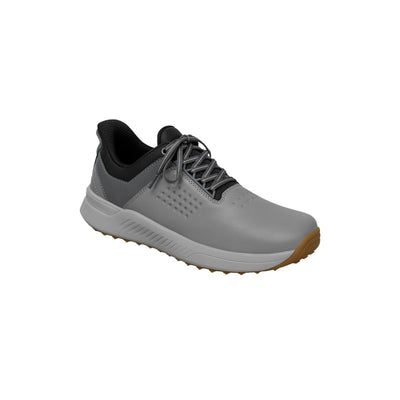 Orthofeet Men's Birdie Hands-Free Water-Repellent Golf Shoes – Gray 7