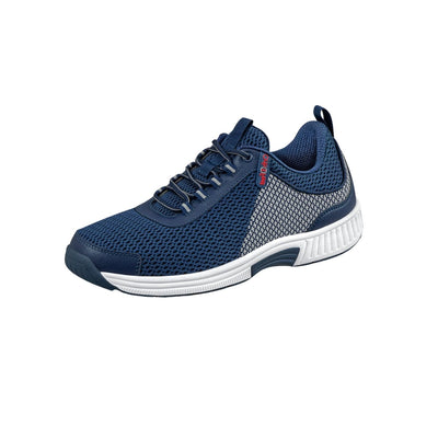Orthofeet Men's Edgewater Orthopedic Walking Shoes - Blue 7
