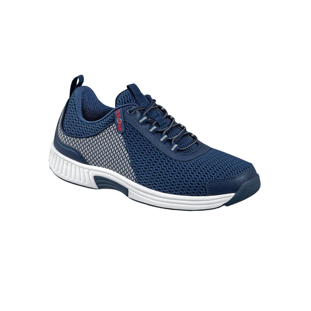 Orthofeet Men's Edgewater Orthopedic Walking Shoes - Blue 5