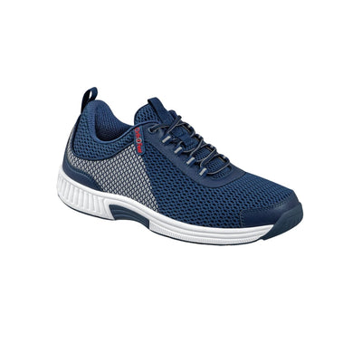 Orthofeet Men's Edgewater Orthopedic Walking Shoes - Blue 5
