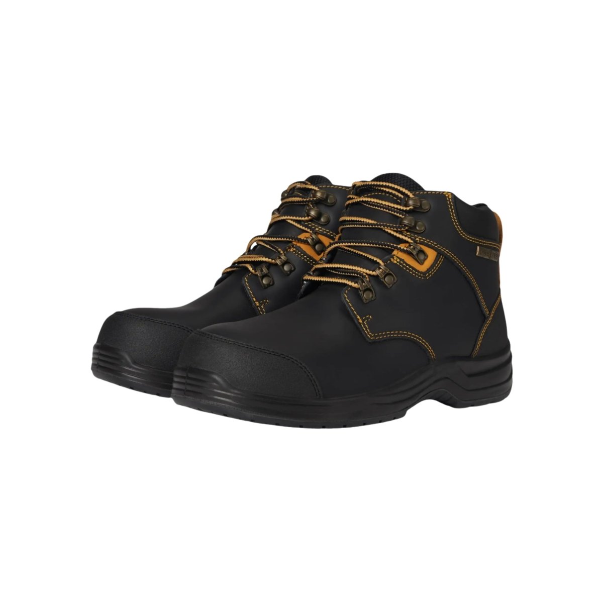 Orthofeet Men’s Granite Waterproof Work Boots – Black 8