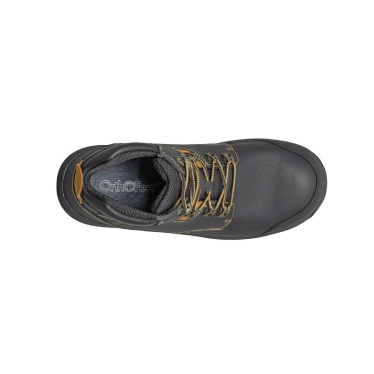 Orthofeet Men’s Granite Waterproof Work Boots – Black 4