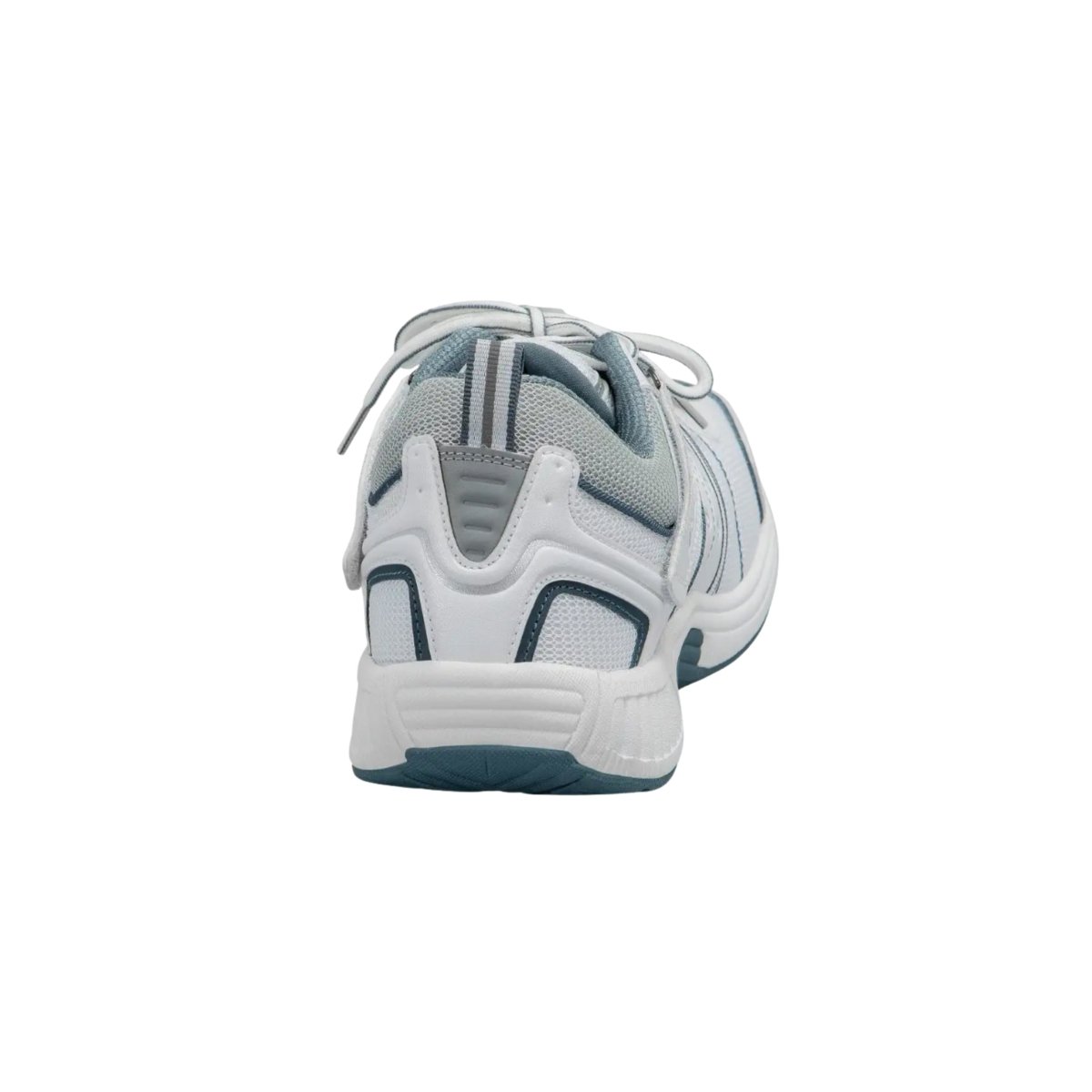 Orthofeet Men's Monterey Bay Tie-Less Athletic Sneakers – White 4