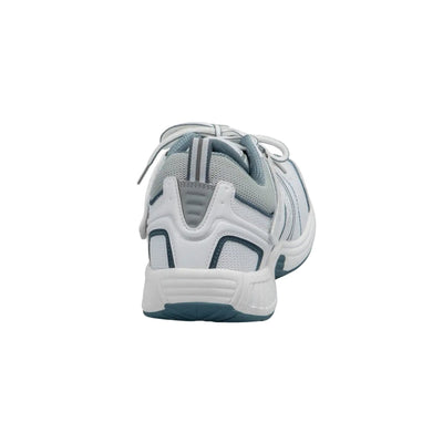 Orthofeet Men's Monterey Bay Tie-Less Athletic Sneakers – White 4