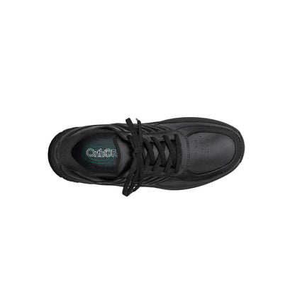 Orthofeet Men’s Navigate Hands‑Free Athletic Sneaker – Black 25002