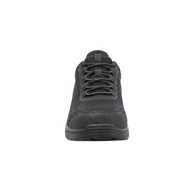 Orthofeet Men's Onyx Hands-Free Safety Toe Work Shoes - Black 8