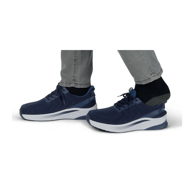 Orthofeet Men’s Tilos Hands‑Free Athletic Sneaker – Navy 20022M 5