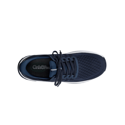 Orthofeet Men’s Tilos Hands‑Free Athletic Sneaker – Navy 20022M 4