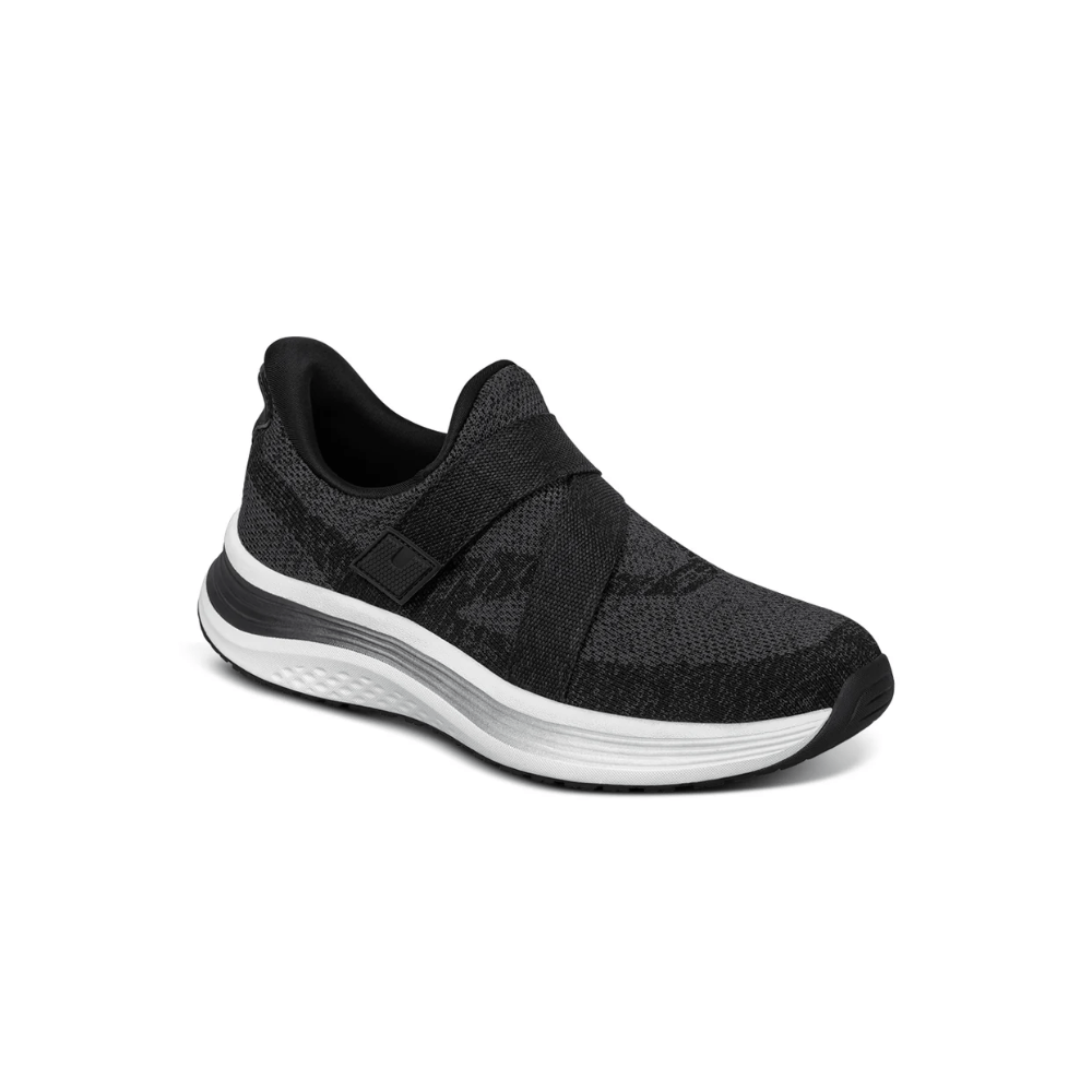 Orthofeet Naya Hand's Free Arch Support Sneaker - Black 1