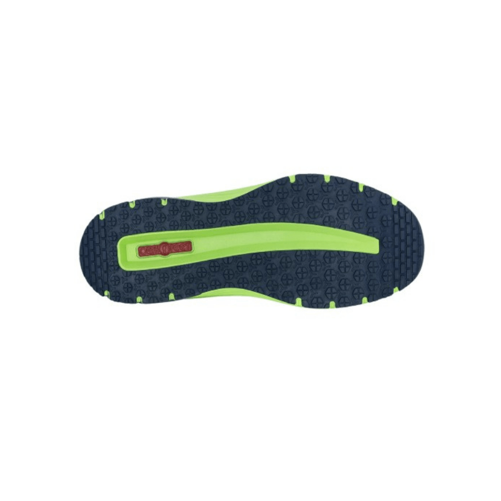 Orthofeet Race Men's Orthopedic Athletic Shoes - Navy/Green 2