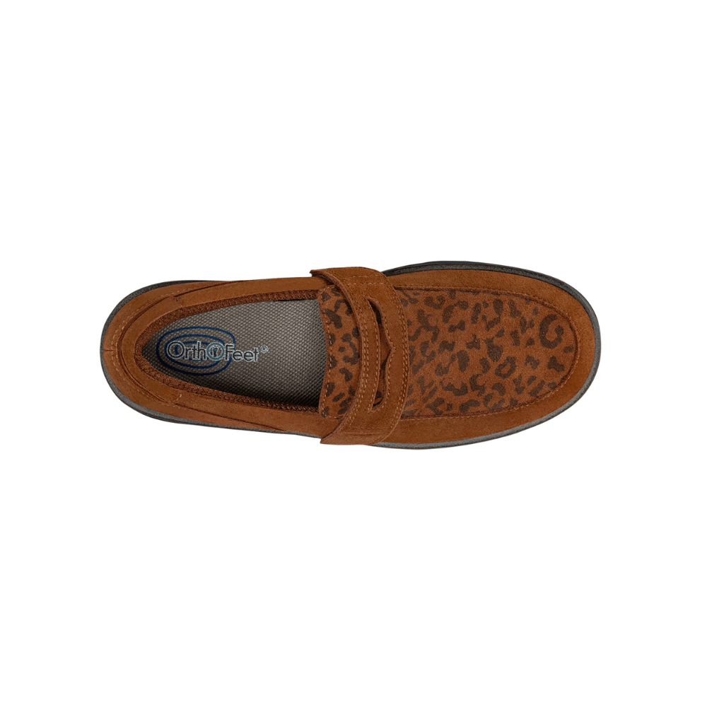 Orthofeet Shelly Women’s Loafer - Cinnamon 3