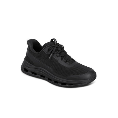 Orthofeet Shoe Journey Men’s Hands-Free Sneaker - Black/Black - Ergonomic Slip-On 2