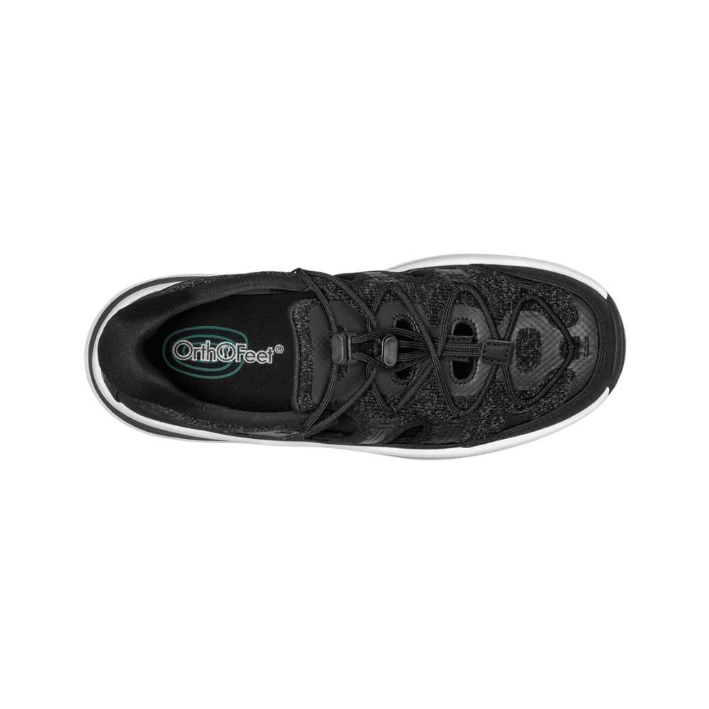 Orthofeet Venus Hands Free Women’s Athletic Sandals – Black 3