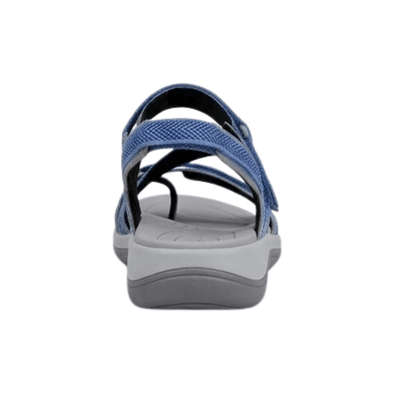 Orthofeet Women Orthopedic Lake Blue Adjustable Water Friendly Sandal 3