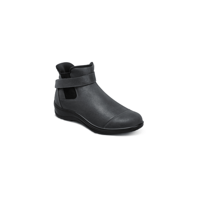 OrthoFeet Women's Blaire Hands-Free Boot - Black 2