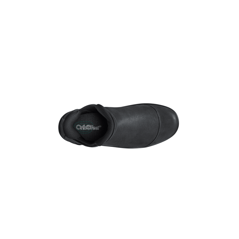 OrthoFeet Women's Blaire Hands-Free Boot - Black 4