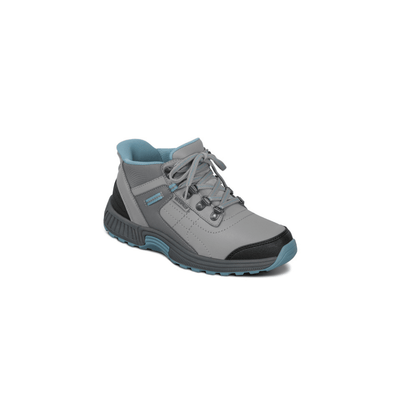 OrthoFeet Women's Carmel Hands-Free Waterproof Hiking Boot - Gray 3