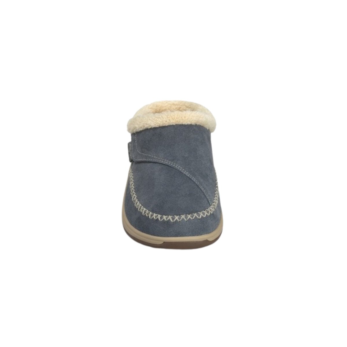Orthofeet Women's Charlotte Orthopedic Adjustable Slippers - Gray 2