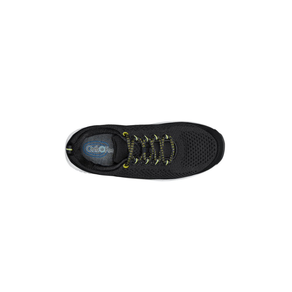 OrthoFeet Women's Coral Sneaker - Black 2