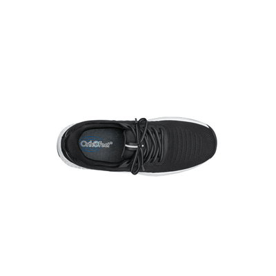 OrthoFeet Women's Kita Hands Free Sneaker - Black 3