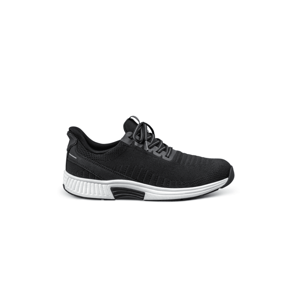 OrthoFeet Women's Kita Hands Free Sneaker - Black 1