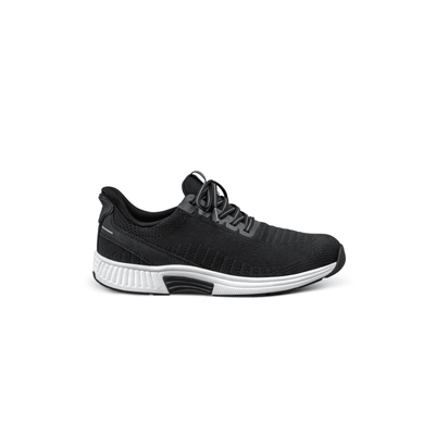 OrthoFeet Women's Kita Hands Free Sneaker - Black 1