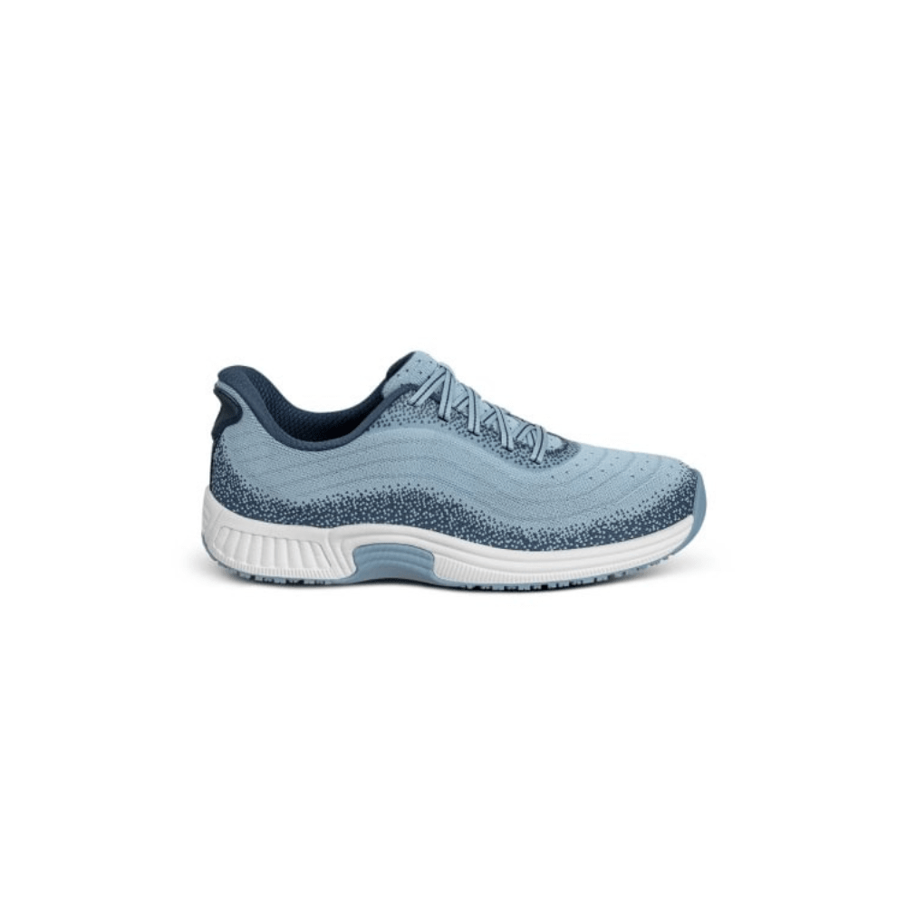 OrthoFeet Women's Kita Hands Free Sneaker - Slate/Navy 1