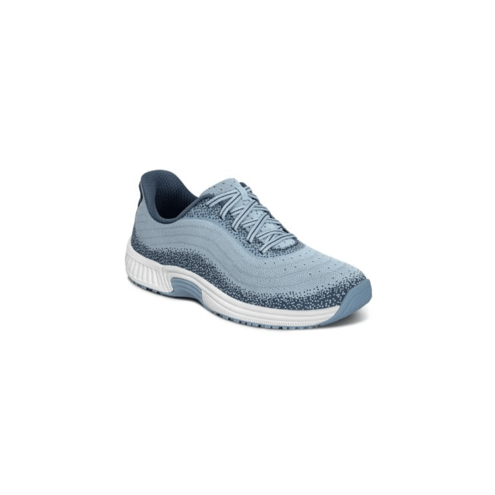 OrthoFeet Women's Kita Hands Free Sneaker - Slate/Navy 5