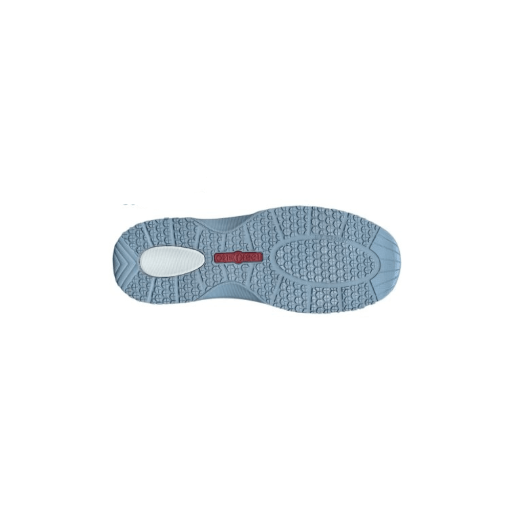 OrthoFeet Women's Kita Hands Free Sneaker - Slate/Navy 6