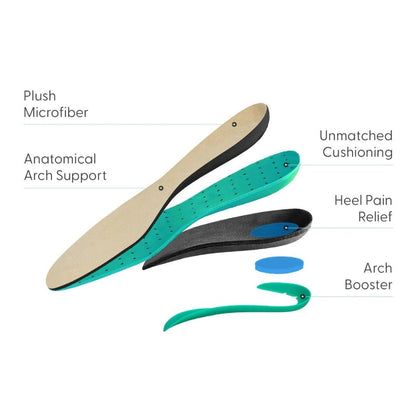 Orthofeet Women's Lorin Hands - Free Gray Shoe 5