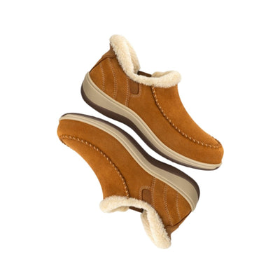 Orthofeet Women's Lorin Hands-Free Orthopedic Slipper Shoes - Camel 3