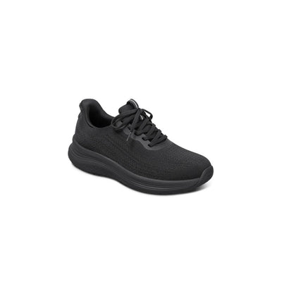 OrthoFeet Women's Nira Hands Free Sneaker - Black/Black 2