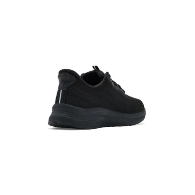 OrthoFeet Women's Nira Hands Free Sneaker - Black/Black 6