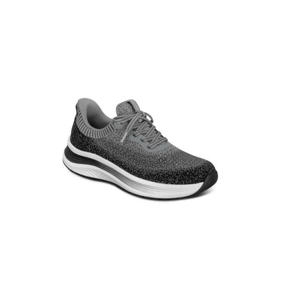 OrthoFeet Women's Nira Hands Free Sneaker - Black/Gray 3