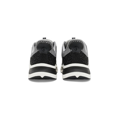 OrthoFeet Women's Nira Hands Free Sneaker - Black/Gray 4