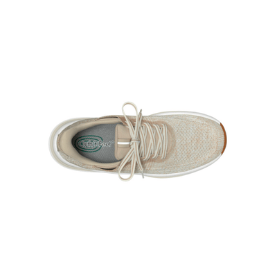 OrthoFeet Women's Nira Hands Free Sneaker - Blonde 6
