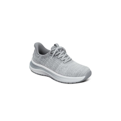 OrthoFeet Women's Nira Hands Free Sneaker - Gray 4